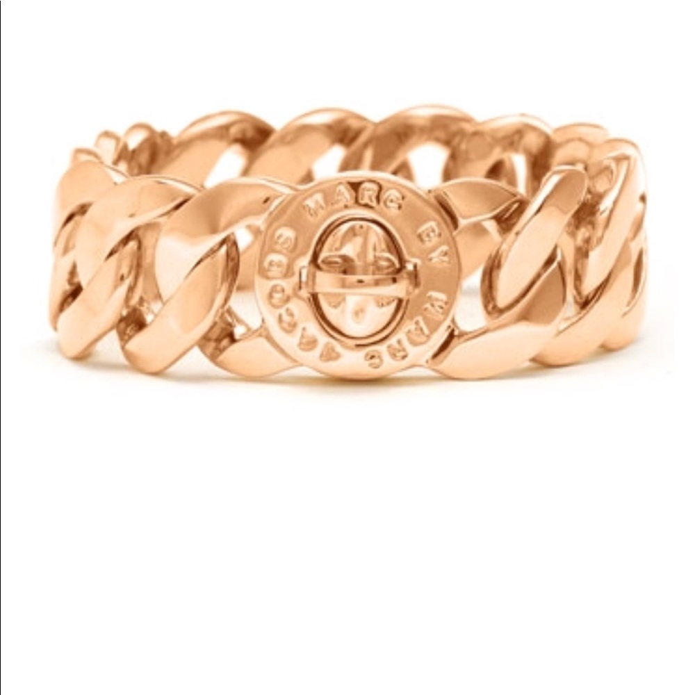 Mac Jacobs rose gold bracelet  (larger sized one)